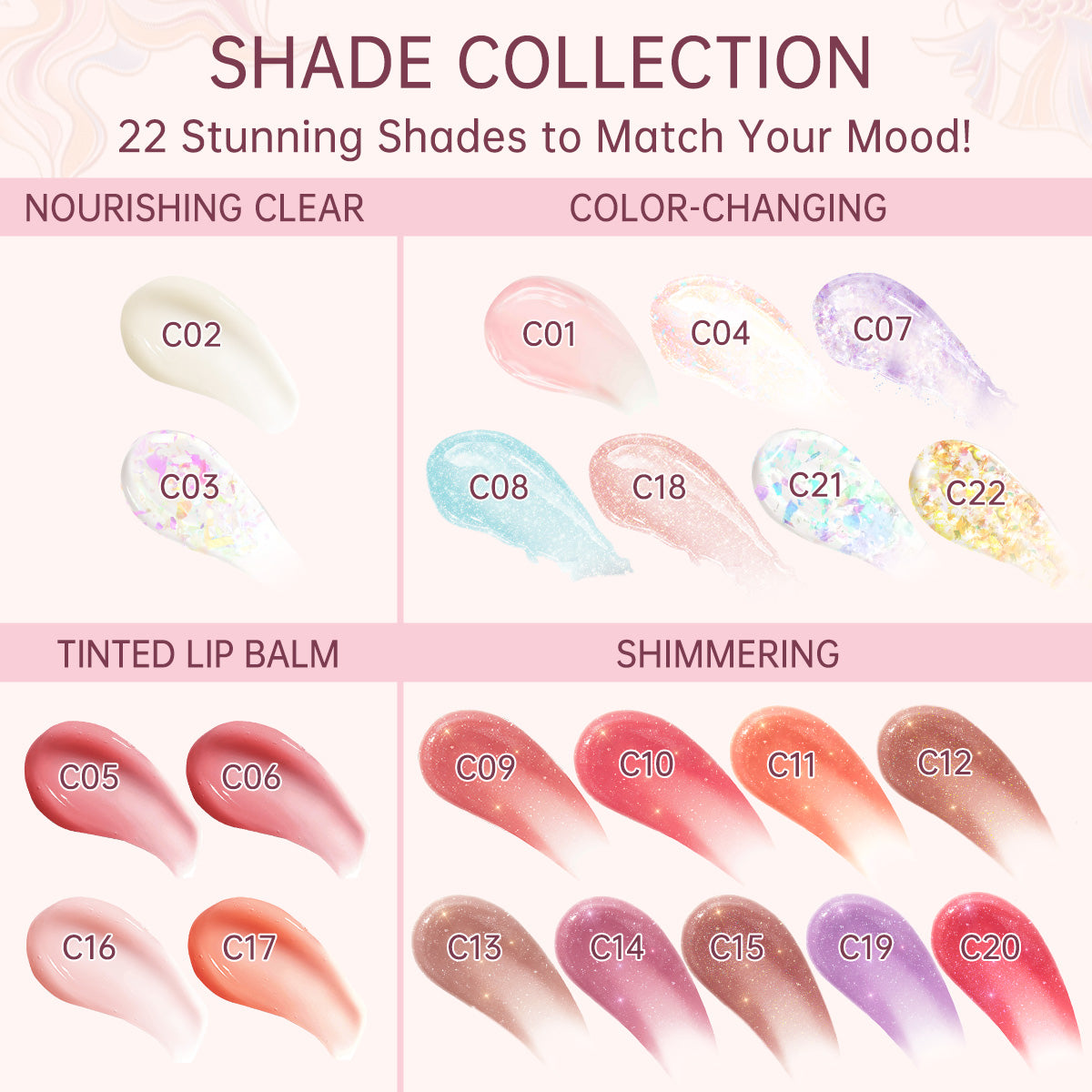 CATKIN Moonlight Hydrating Lip Balm Set 3PCS