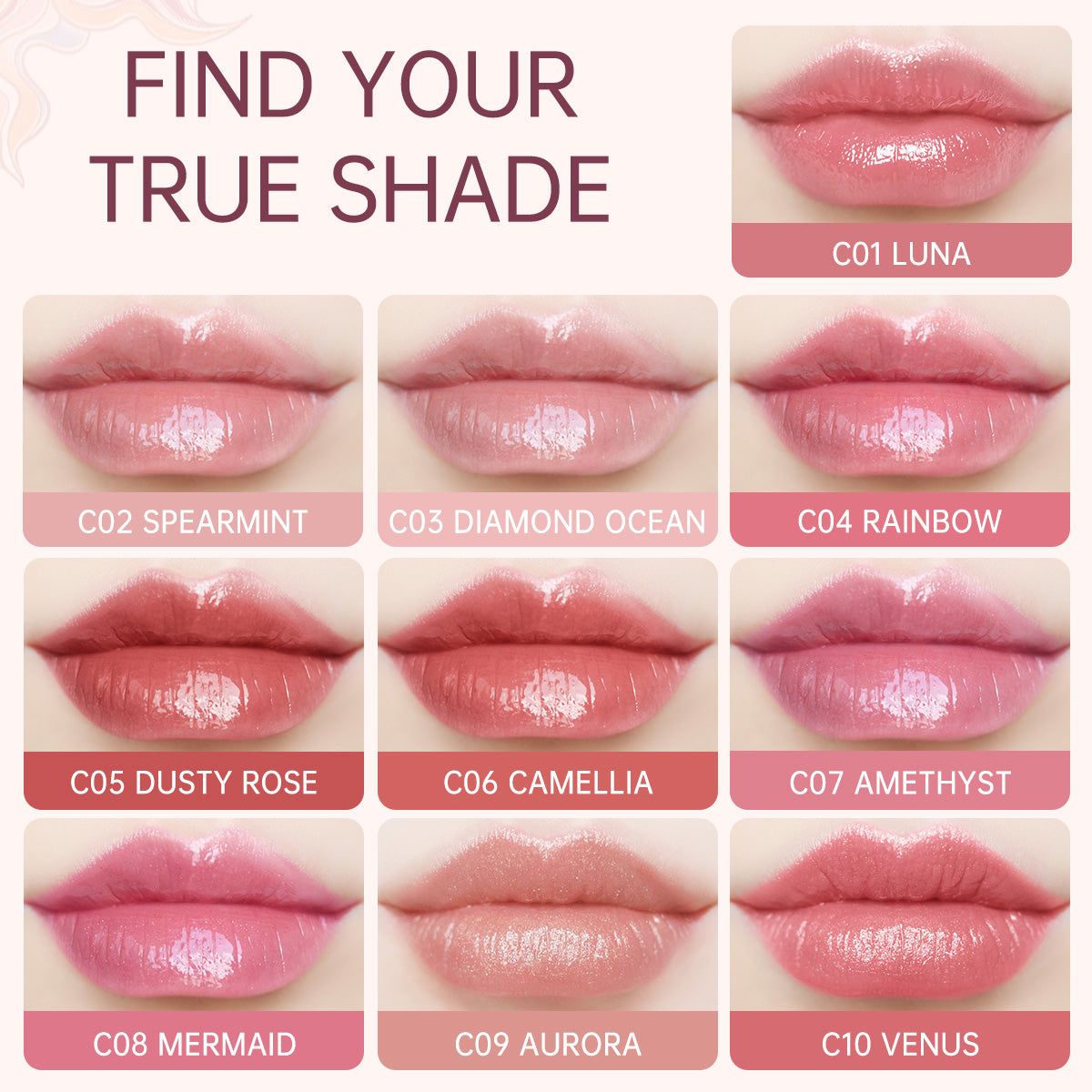 CATKIN Moonlight Hydrating Lip Balm Set 3PCS