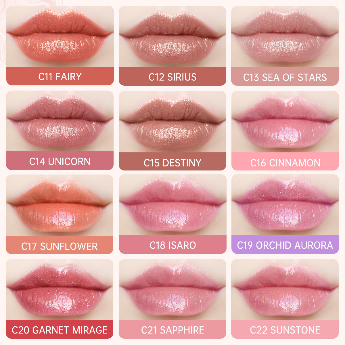 CATKIN Moonlight Hydrating Lip Balm Set 3PCS