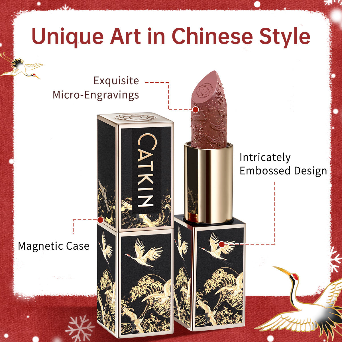 CATKIN Rouge Carving Lipstick-Limited Edition