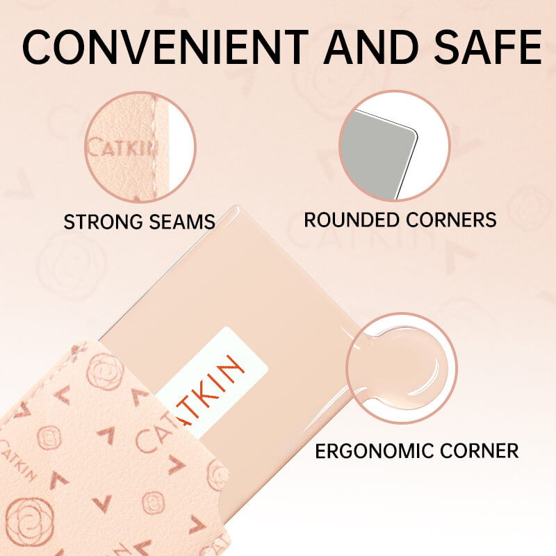 CATKIN Compact Mirror Card Holder Combo