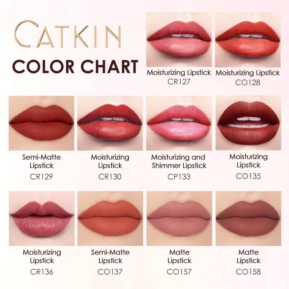 CATKIN Rouge Carving Lipstick Set 3pcs Lipsticks