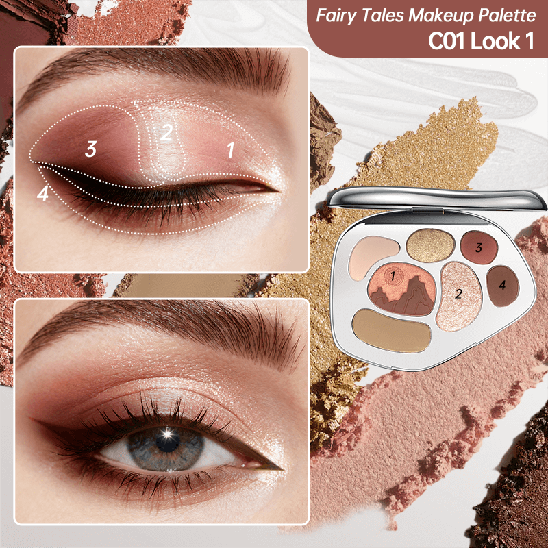 CATKIN Fairy Tales 4-in-1 Multi-function Makeup Palette C01