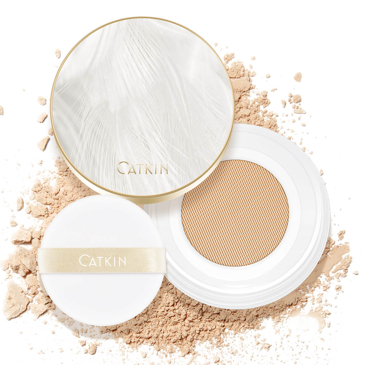 CATKIN Chic Luxury Loose Baking Setting Powder Oil Control Longwear Makeup Setting Powder