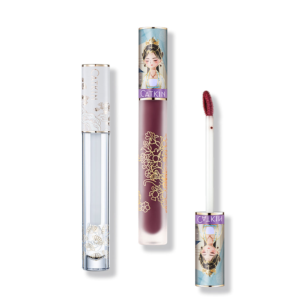 CATKIN Pretty Lightness Liquid Lip Gloss Duo Set 2pcs