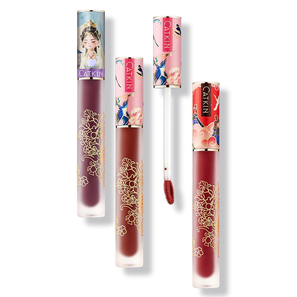 CATKIN Pretty Lightness Liquid Lip Gloss Trio Set 3pcs