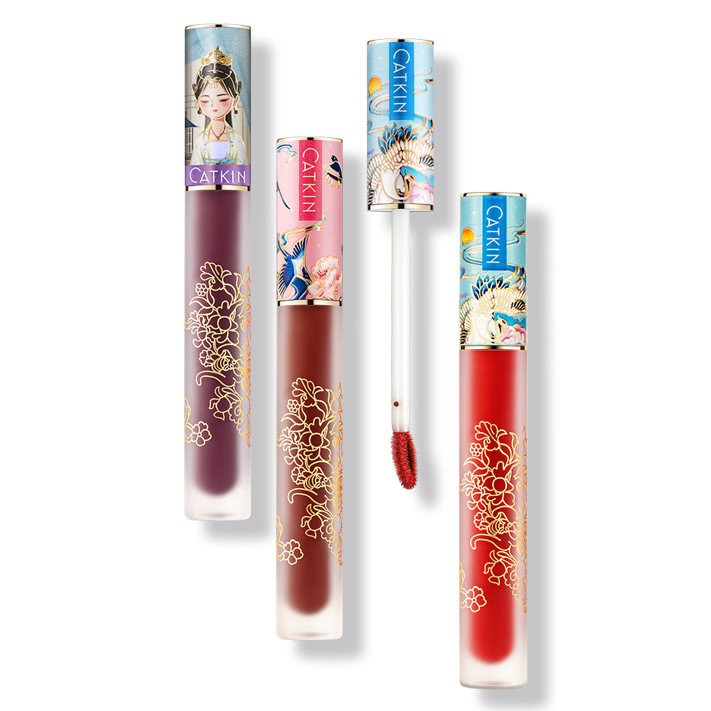 CATKIN Pretty Lightness Liquid Lip Gloss Trio Set 3pcs