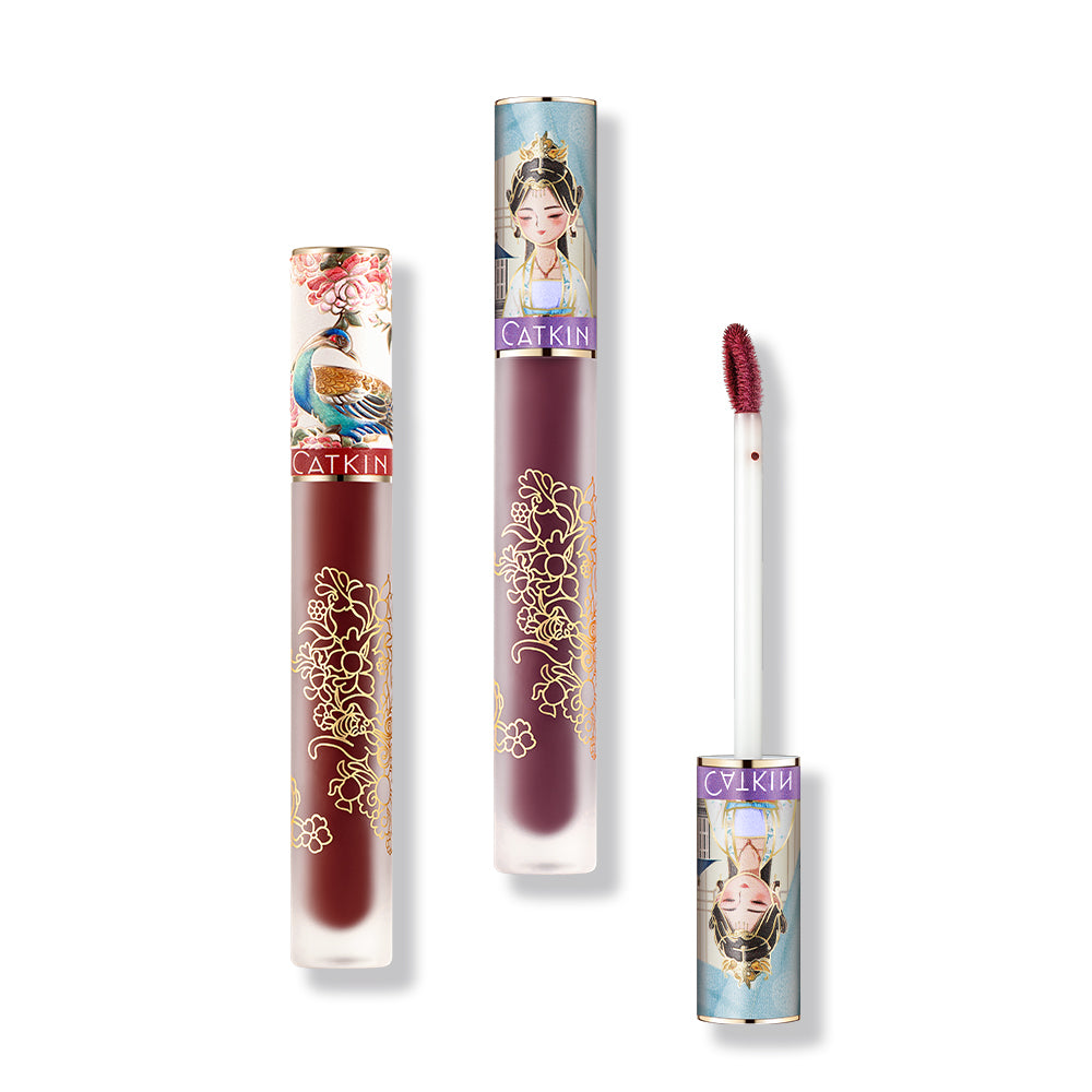 CATKIN Pretty Lightness Liquid Lip Gloss Duo Set 2pcs