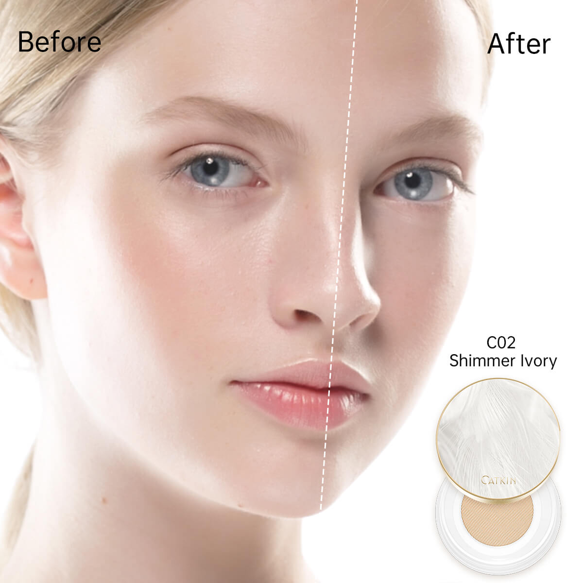 CATKIN Chic Luxury Loose Baking Setting Powder Oil Control Longwear Makeup Setting Powder