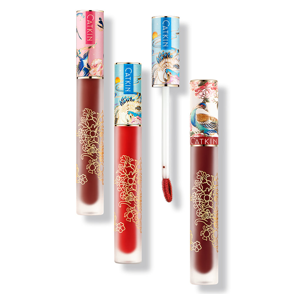 CATKIN Pretty Lightness Liquid Lip Gloss Trio Set 3pcs