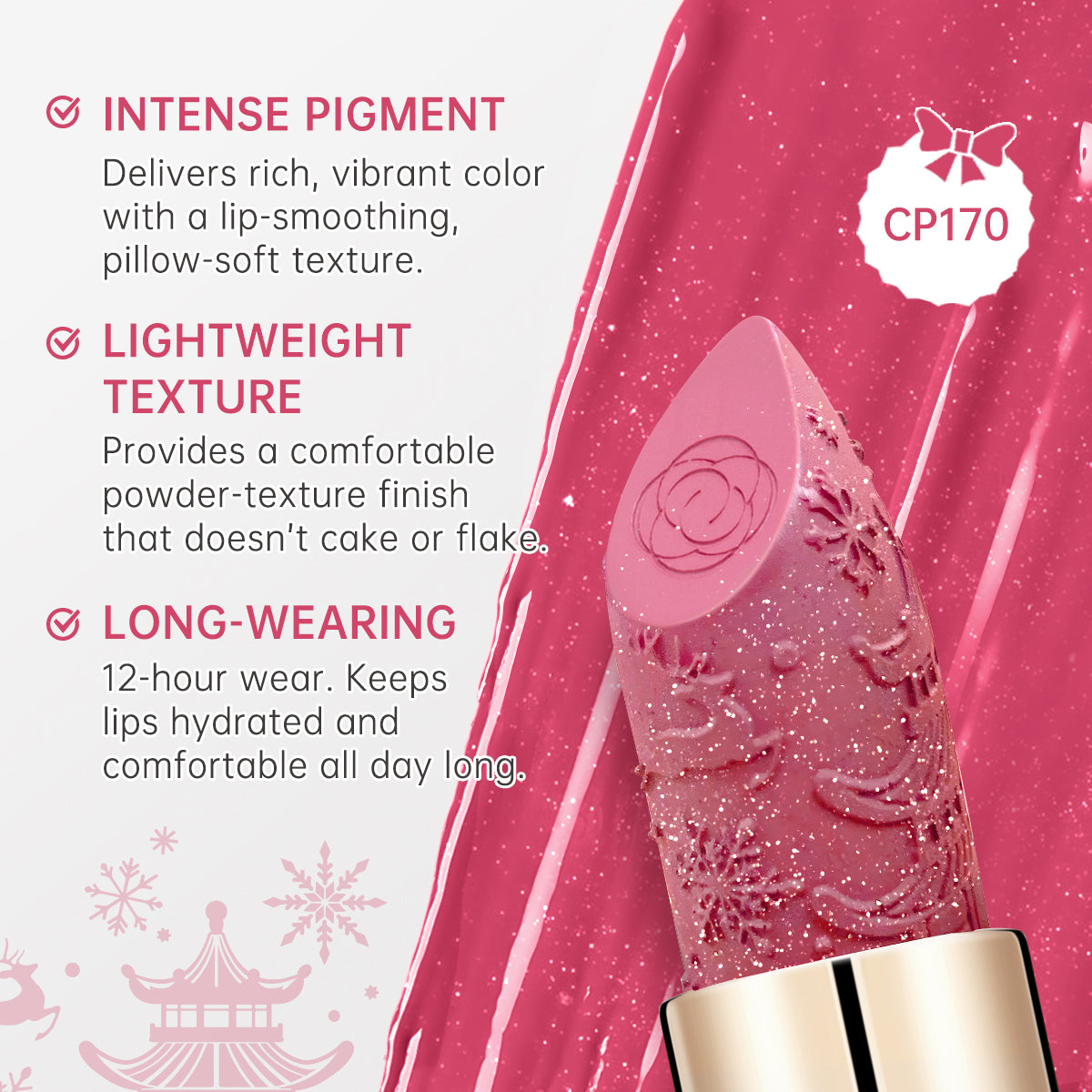 CATKIN Rouge Carving Lipstick-Limited Edition