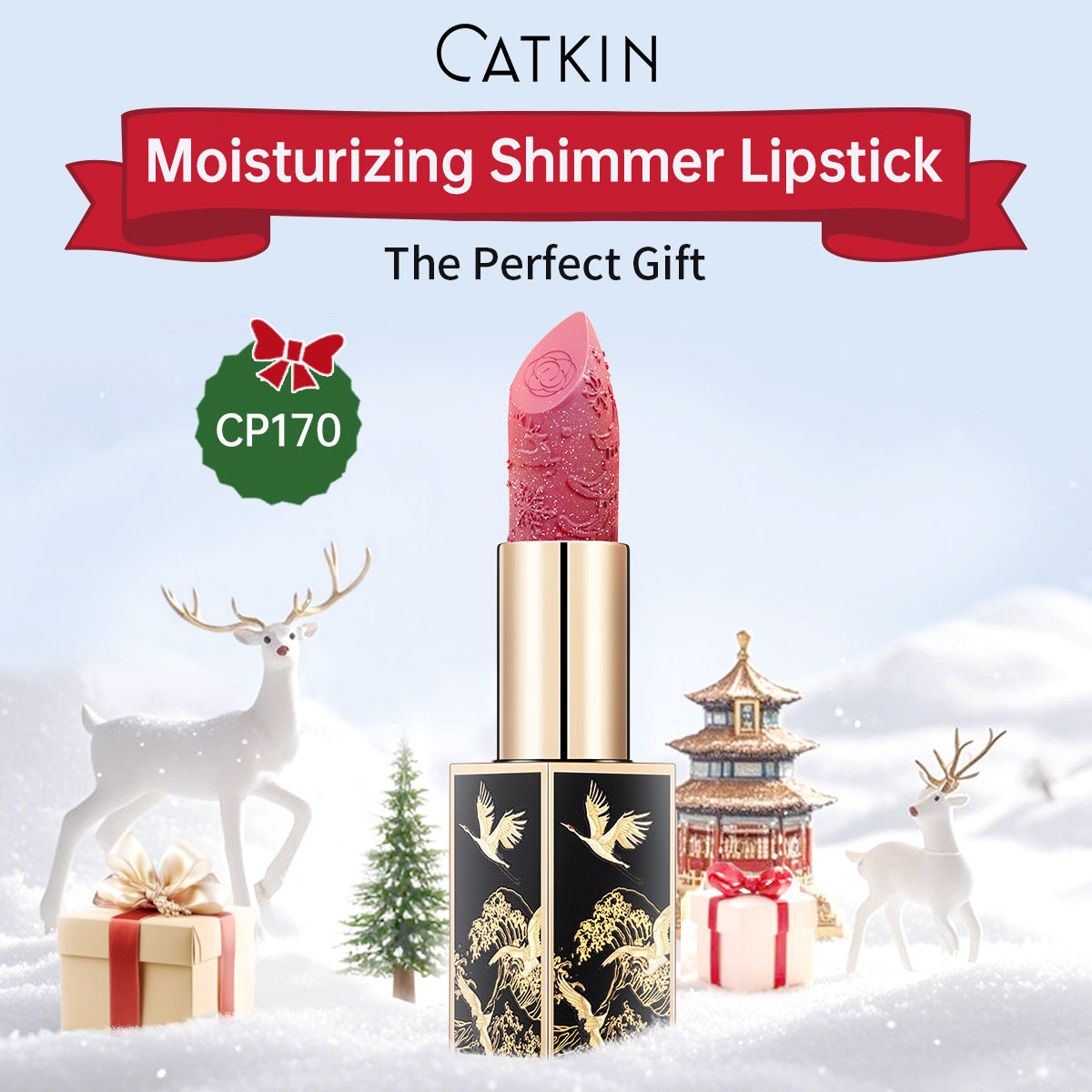 CATKIN Rouge Carving Lipstick-Limited Edition