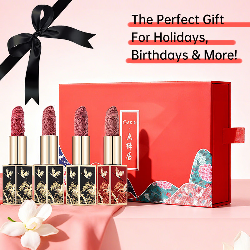 CATKIN Rouge Carving Lipstick 4PCS Gift Set