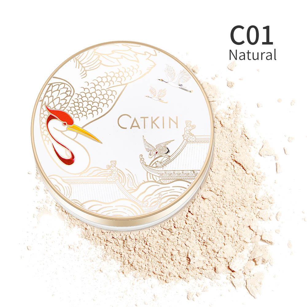 Catkin Dreamworld Shimmer Matte Loose Setting Powder Lightweight Long Lasting Makeup Setting Powder