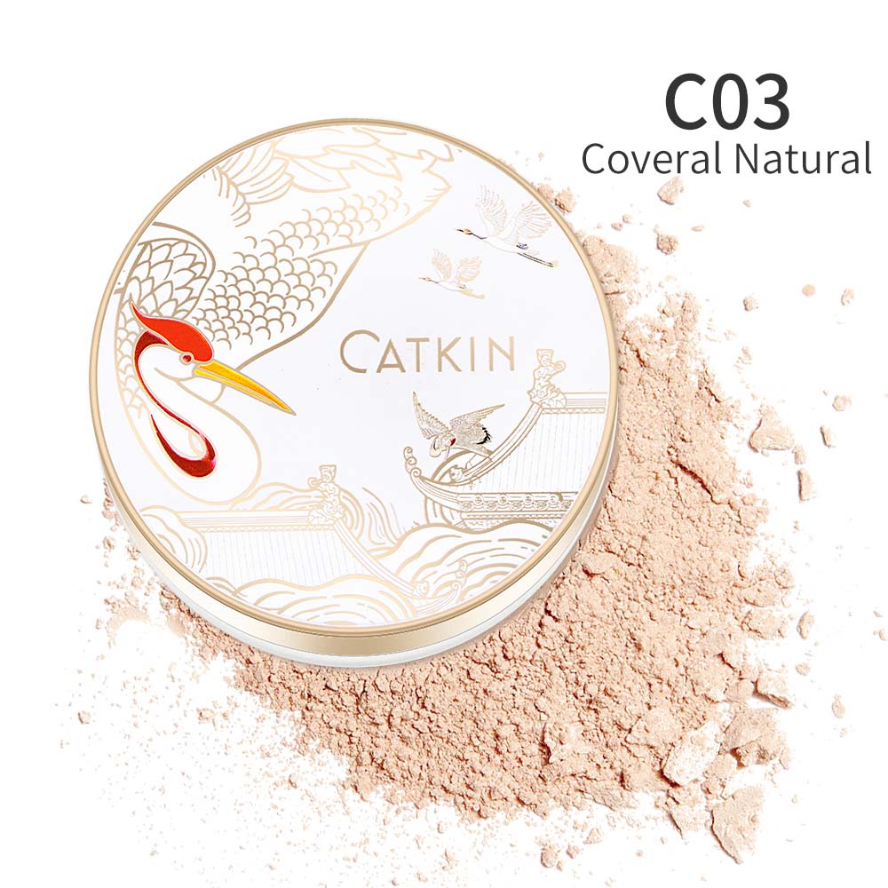 Catkin Dreamworld Shimmer Matte Loose Setting Powder Lightweight Long Lasting Makeup Setting Powder