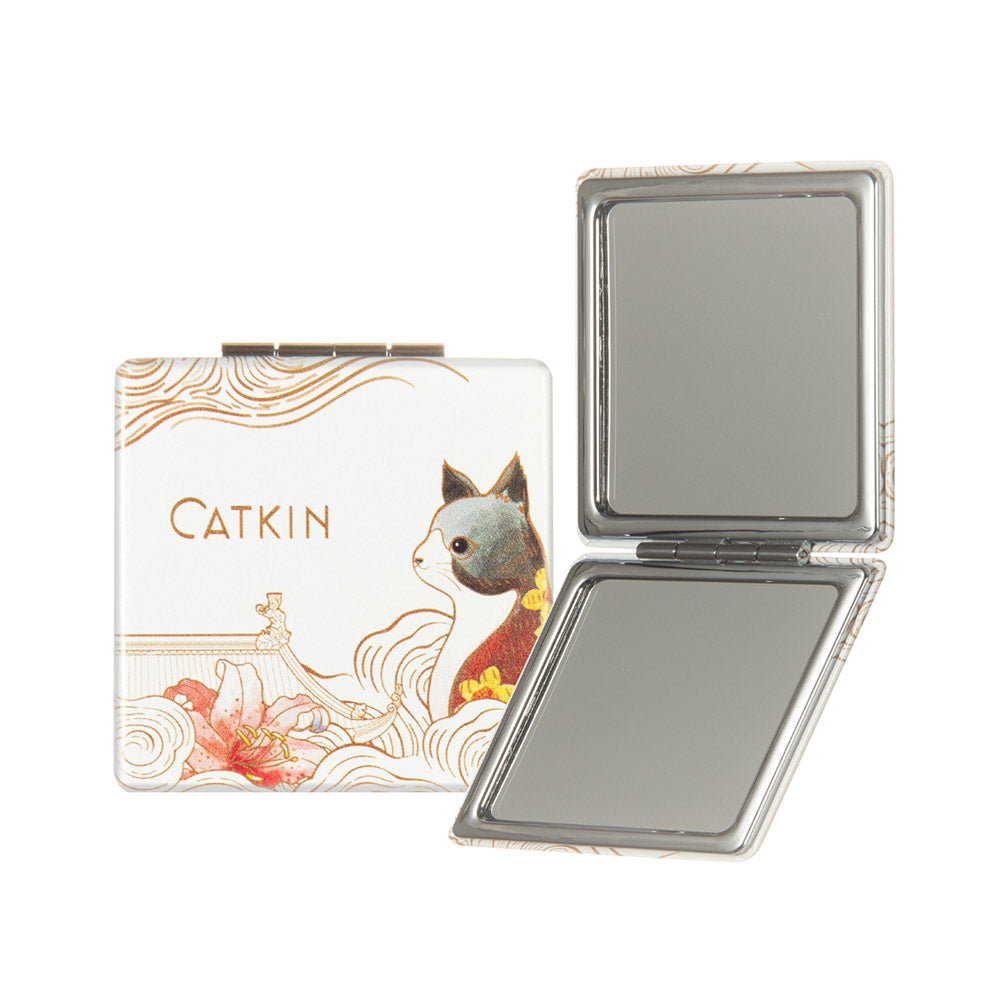CATKIN Double-Sided Pocket Mirror Travel Size