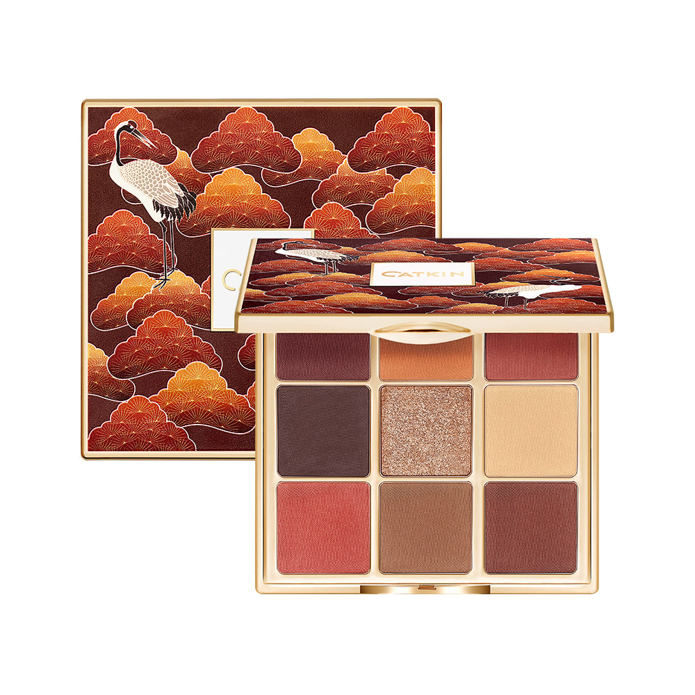 Catkin Autumn Moonlight 9 Colors Eyeshadow Palette C03 Makeup Eyes Eyeshadow Looks Smokey Eye Makeup Pallets