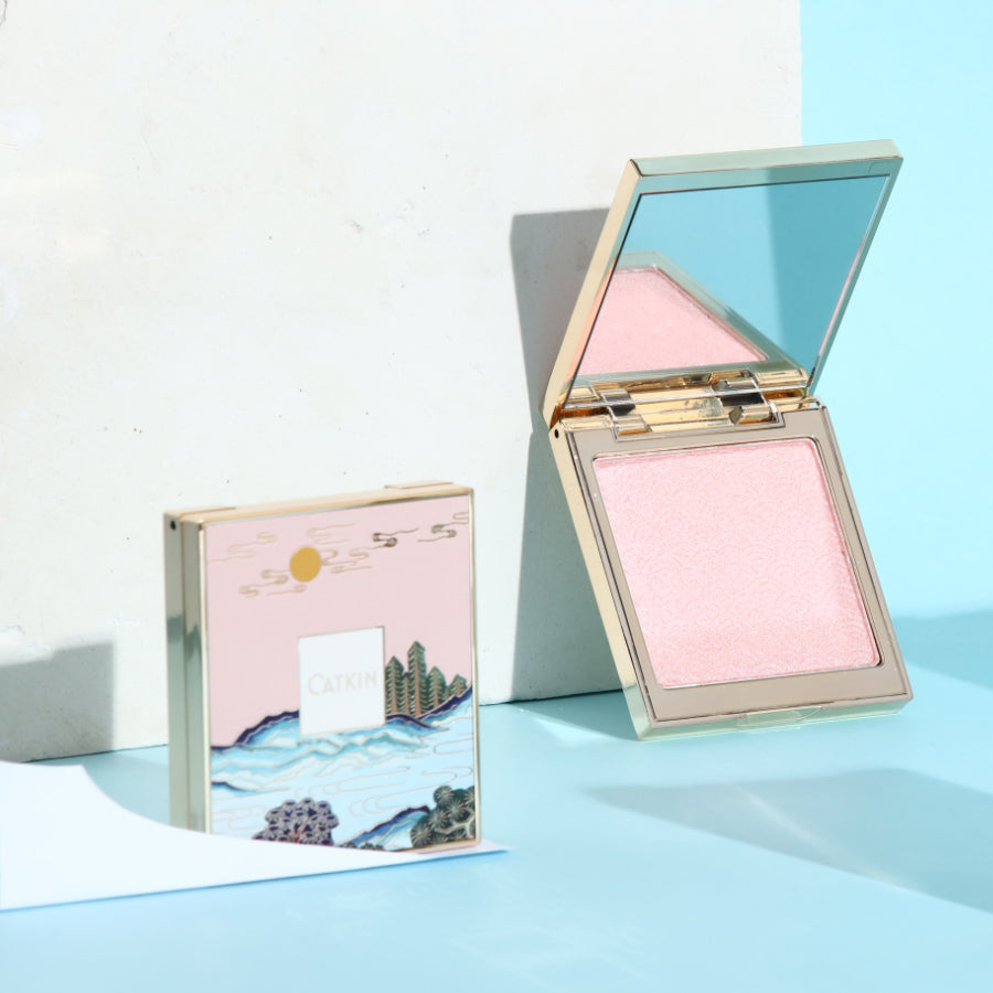 Catkin Moonlight Highlighter Powder Stick Makeup Body Glitter Shimmer and Shine High Gloss Blush