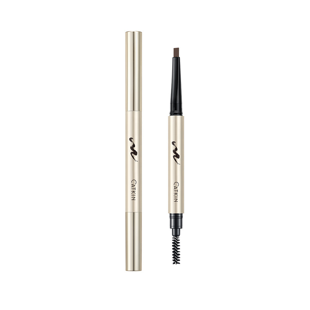 Catkin Shape Refillable Eyebrow Pencil Long Lasting Waterproof Brown Grey Eyebrow Pen Defining Eyebrow Makeup