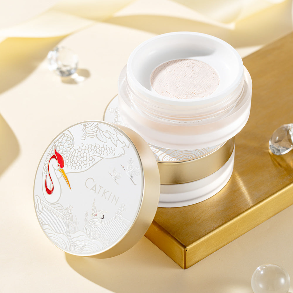 Catkin Dreamworld Shimmer Matte Loose Setting Powder Lightweight Long Lasting Makeup Setting Powder
