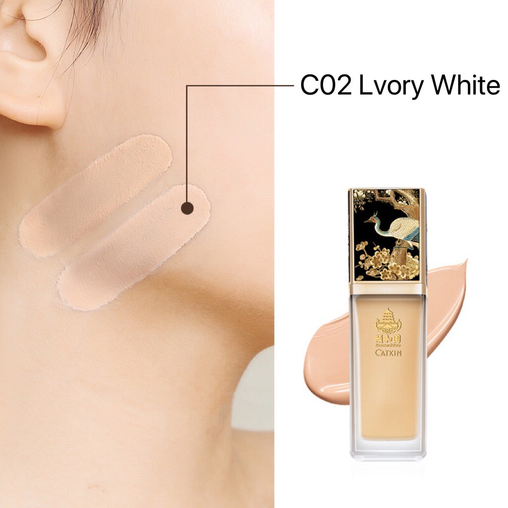 Catkin Summer Palace Luxury Nourishing Foundation Longwear Full-Coverage Moisturizing Foundation Natural Finish