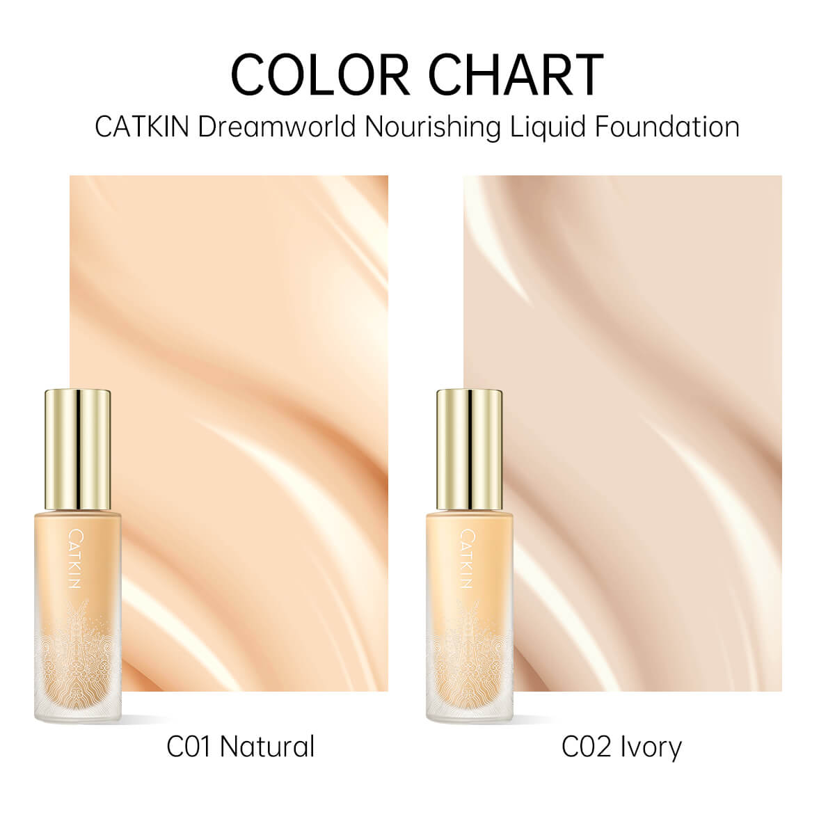 Catkin Dreamworld Nourishing Long Lasting Foundation Skin-Friendly