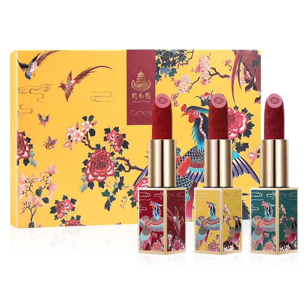 Catkin Summer Palace Lipstick Kit Velvet Lipstick Matte Permanent Lipstick Colour Lipstick Gift Set