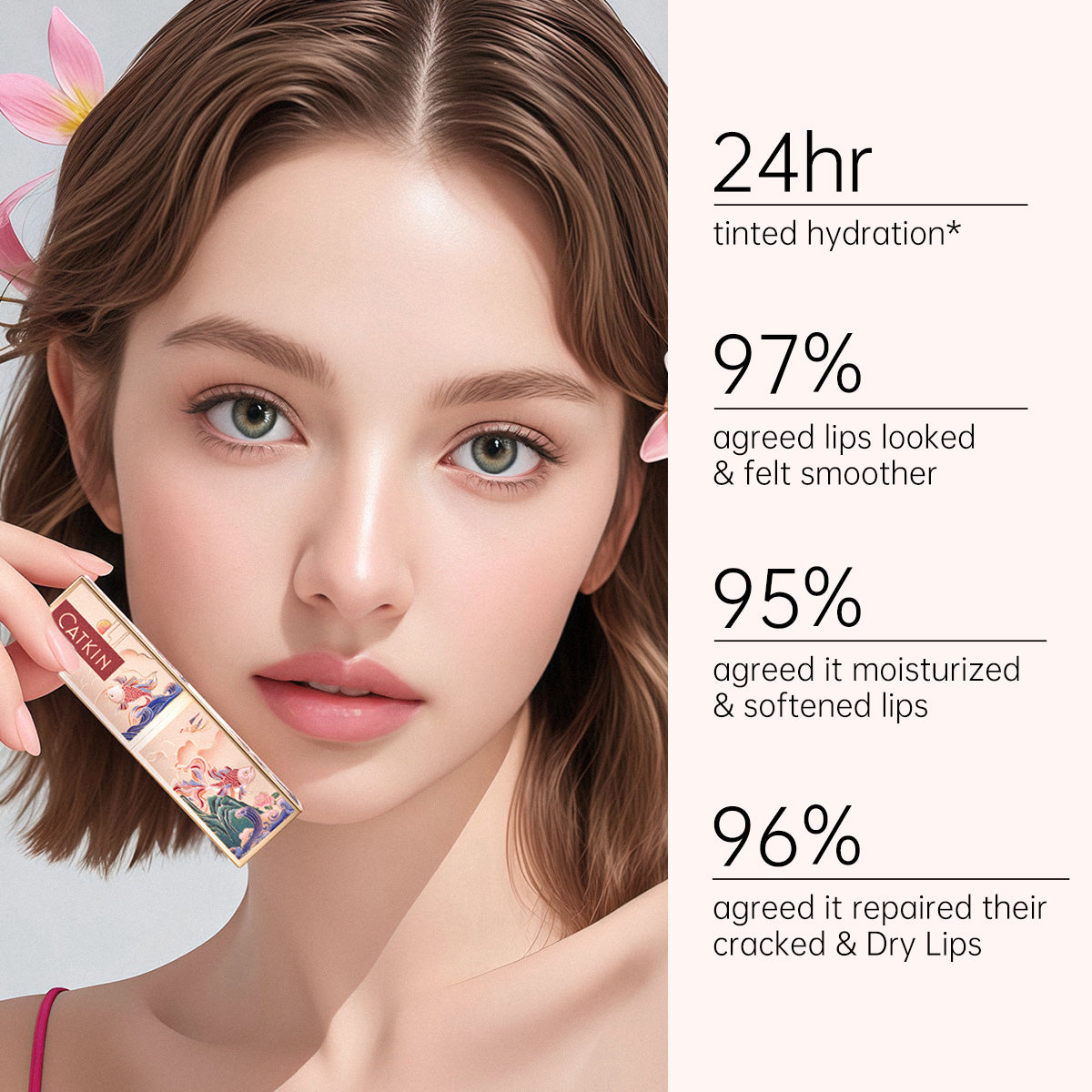 CATKIN Moonlight Hydrating Lip Balm Set 3PCS