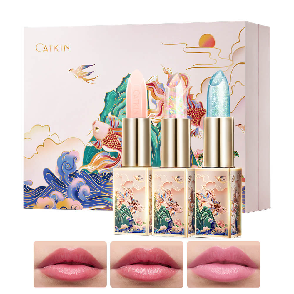CATKIN Lip Care Gift Set 3pcs Lip Balms Set #3