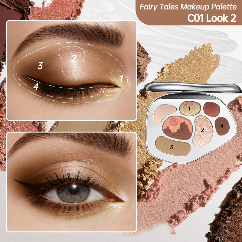 CATKIN Fairy Tales 4-in-1 Multi-function Makeup Palette C01