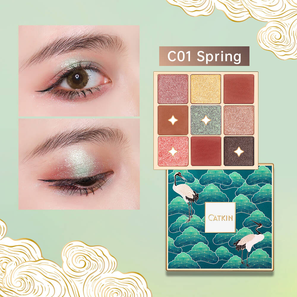 CATKIN Spring Bloom Eyeshadow Palette C01