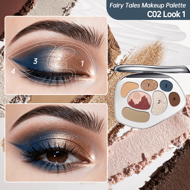 CATKIN Fairy Tales 4-in-1 Multi-function Makeup Palette C02