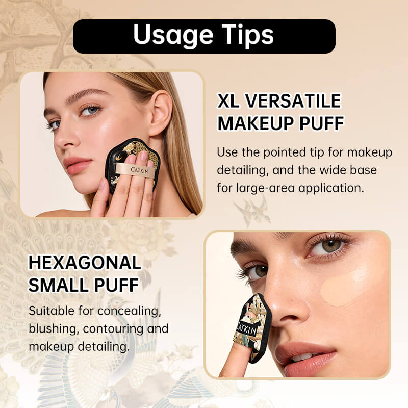 CATKIN Phoenix Makeup Puffs Collection 5PCS