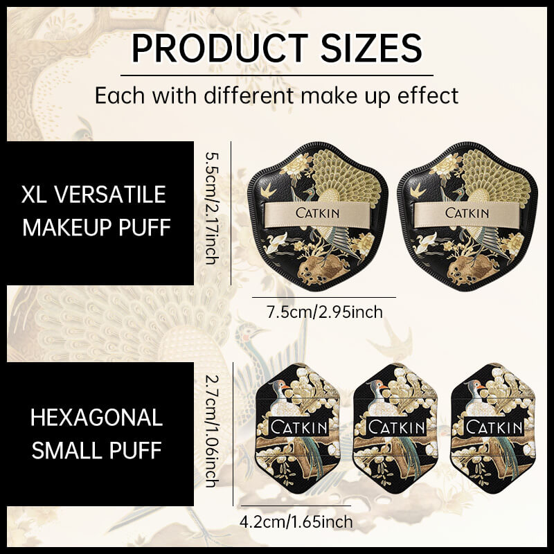 CATKIN Phoenix Makeup Puffs Collection 5PCS