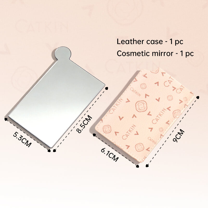 CATKIN Compact Mirror Card Holder Combo