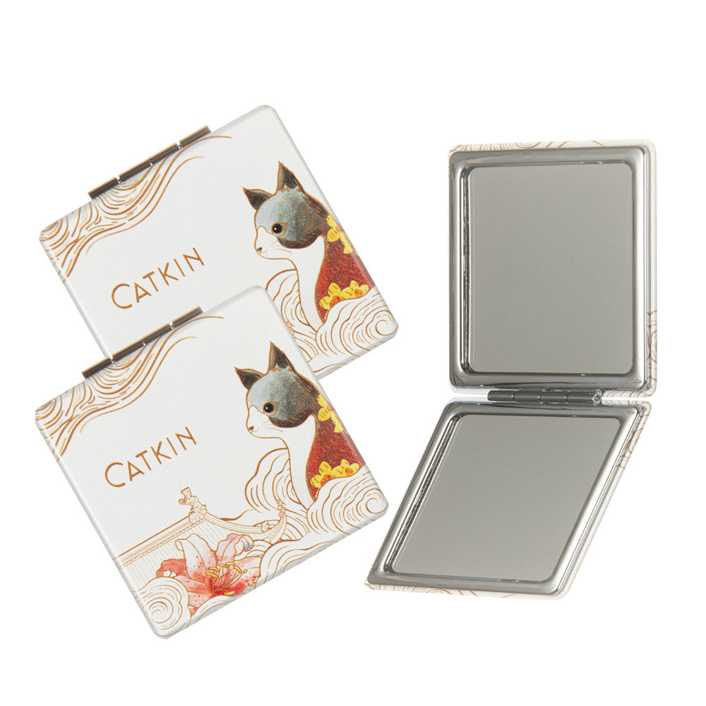 CATKIN Double-Sided Pocket Mirror Travel Size