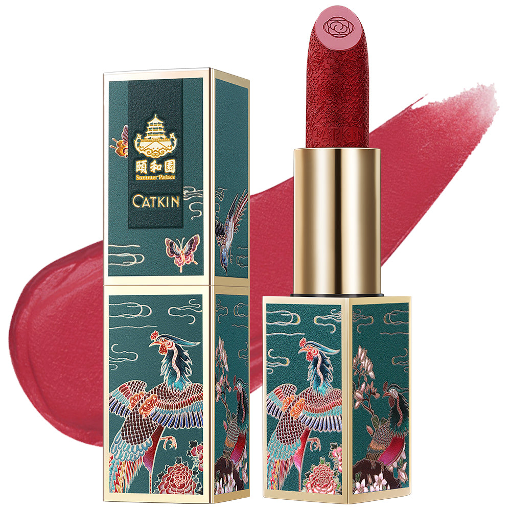 Catkin Red Lip Rouge Carving Lipsticks Long-Lasting Superstay Lipstick 