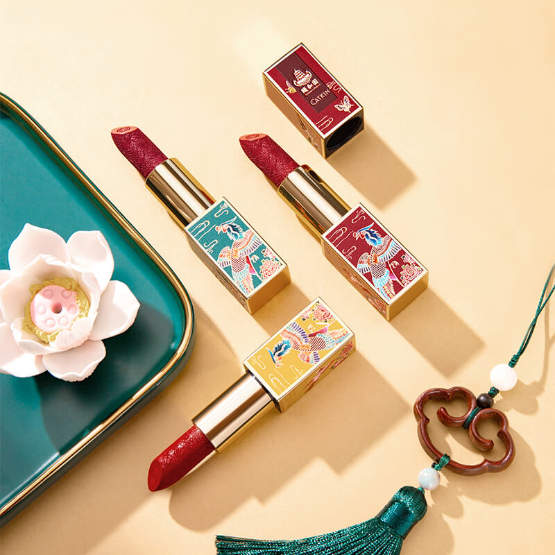 Catkin Summer Palace Lipstick Kit Rouge Carving Lipstick Set Moisturizing Lipstick Fabulous Smooth Lipstick