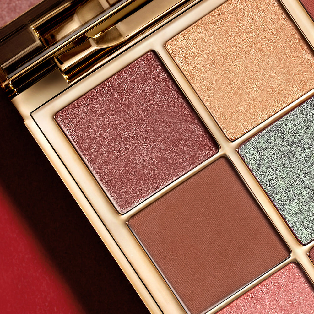 Catkin Spring Bloom Eyeshadow Palette C01 Warm Neutrals Blendable Ultra-Pigmented & Easy to Apply On-the-go