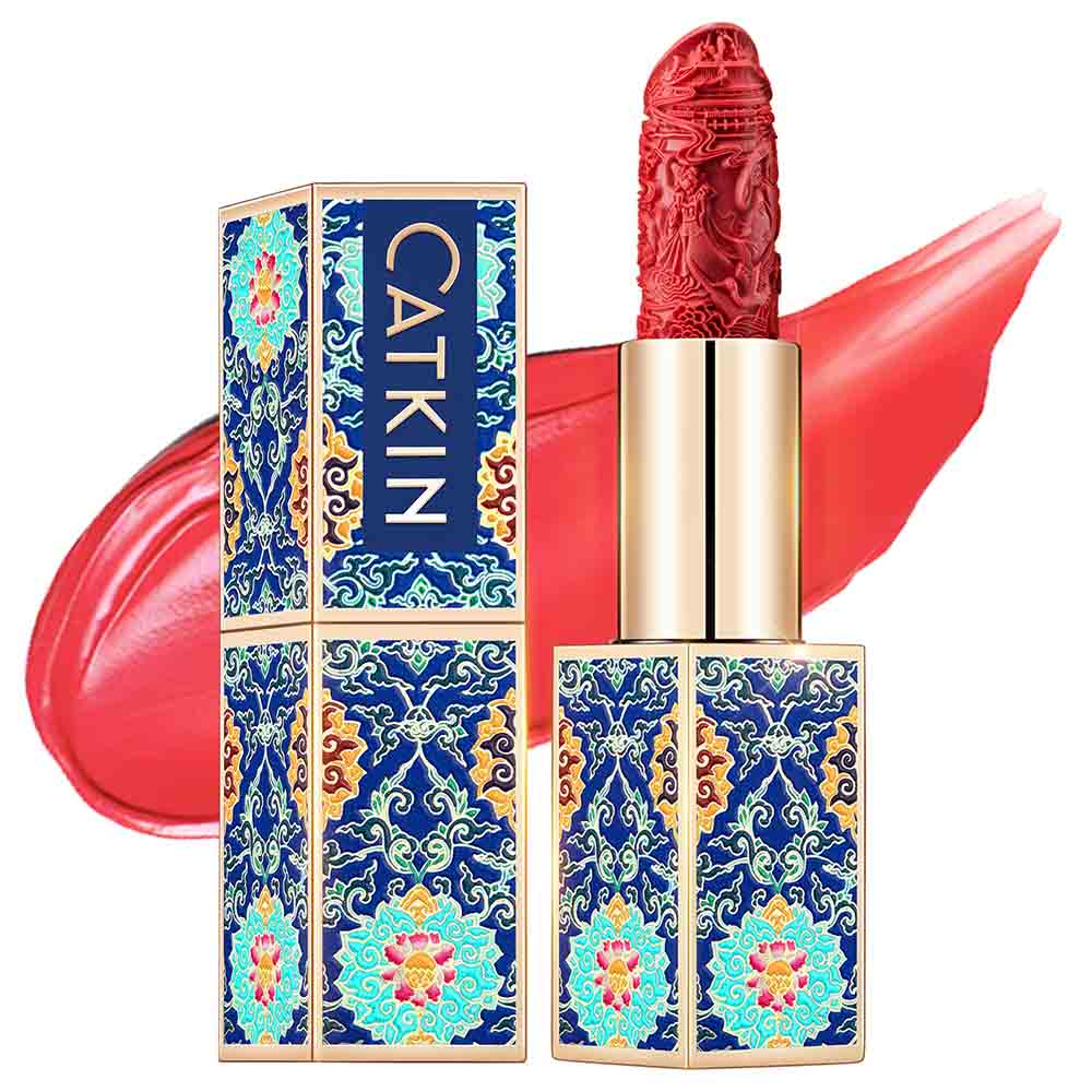 Catkin Rouge Carving Lipstick Set Famous Nude Pink Lipstick Matte Rouge Carving Lipsticks Soft Texture Lipstick Online