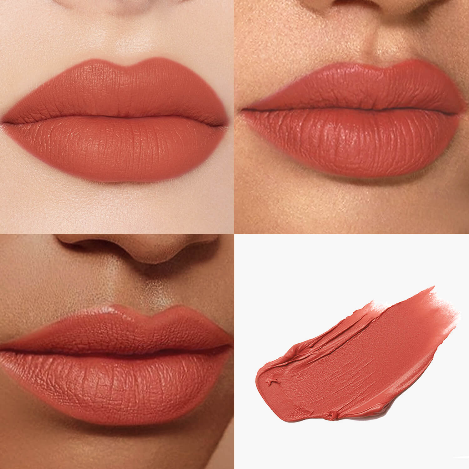 Catkin Rouge Carving Lipstick Red Bean CO137 Long-Lasting Waterproof Longwear Matte Lipstick Glitter Lipstick