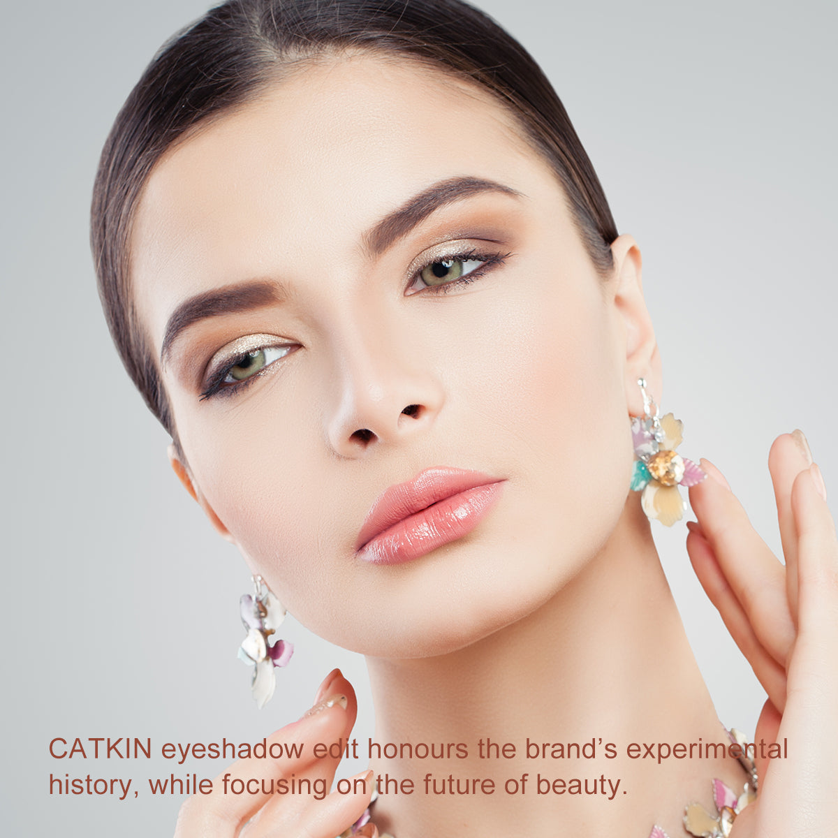 Catkin Forest 9 Colors Eyeshadow Palette C11 Simple Eyeshadow Looks Long Lasting Matte Shimmer Eyeshadow Palette