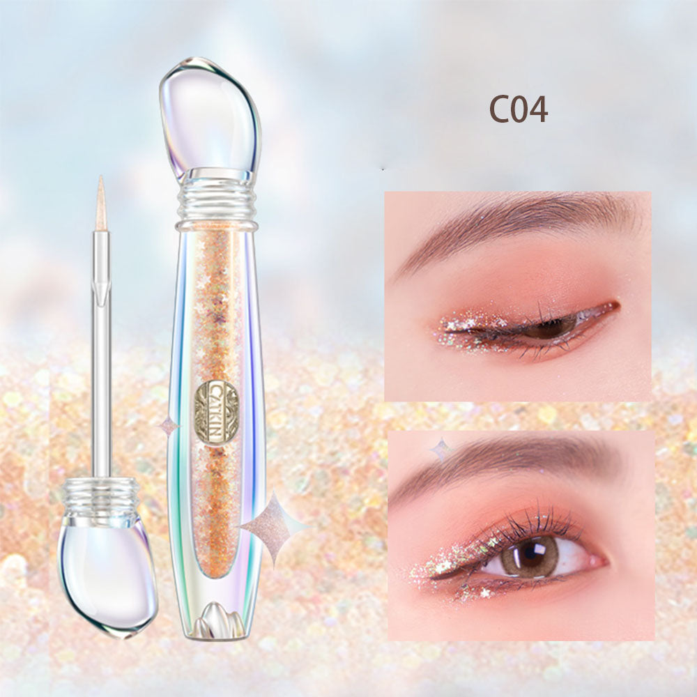 Catkin Fairy Tales Glitter Liquid Eyeshadow Metallic Shimmer Pigmented Eyeshadow Multi-Dimensional Finish For Bold Eye Looks